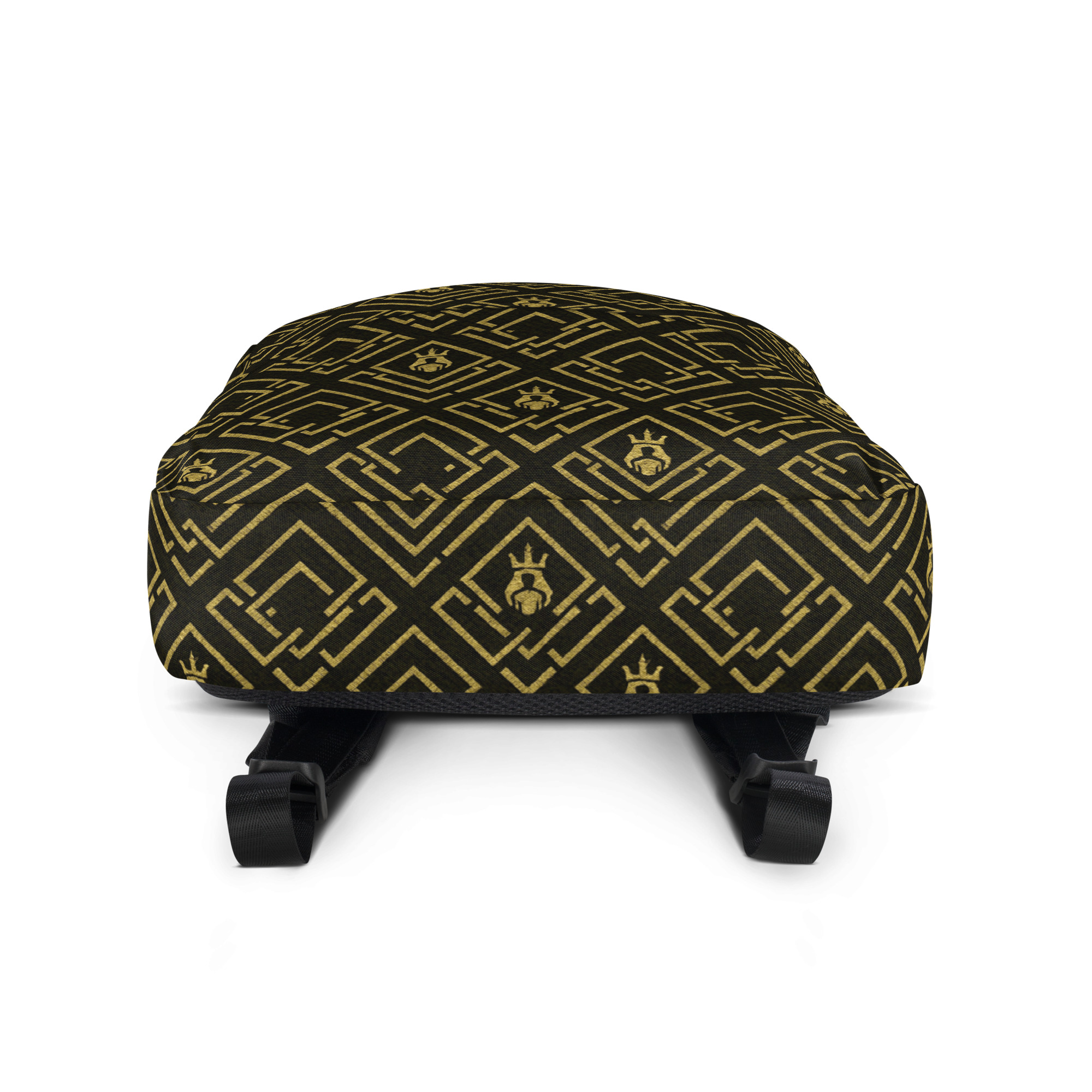 DaKahree Royal Labyrinth – Backpack – Black & Gold - Image 13
