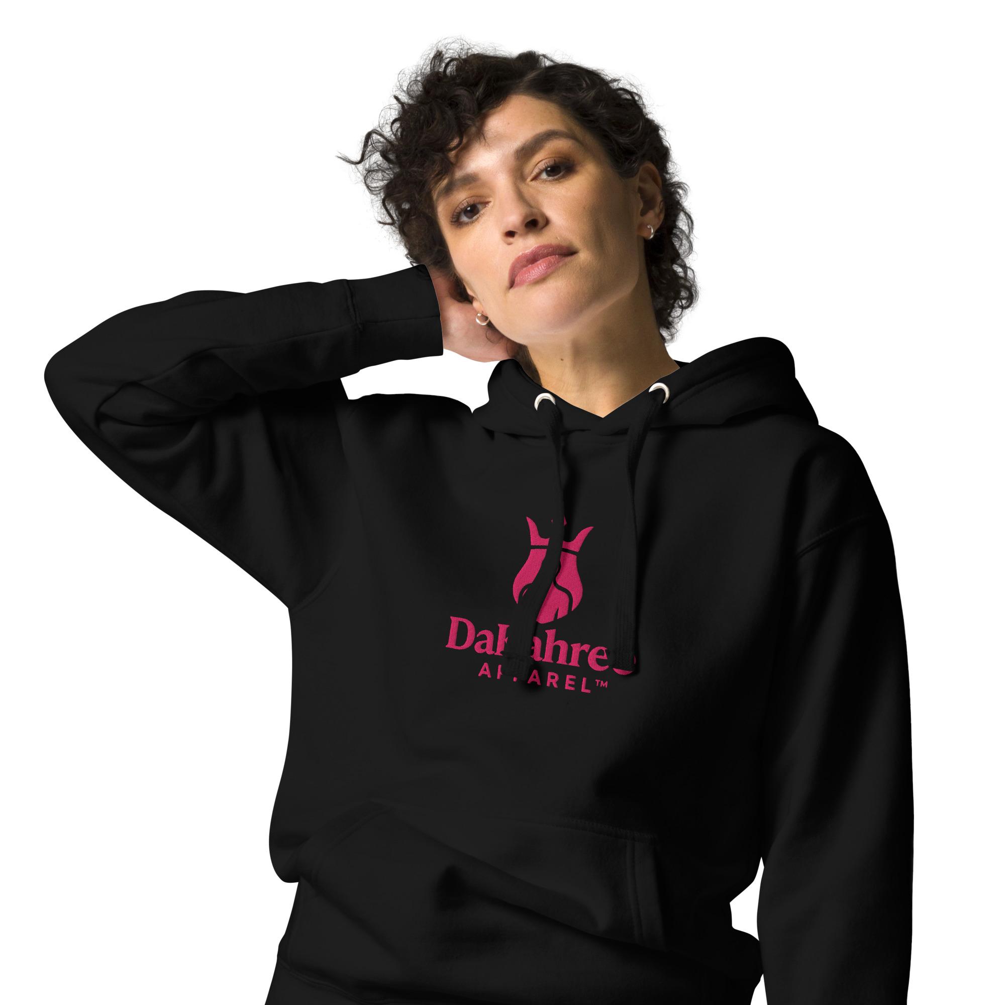 DaKahree: Signature Essentials™ – Women's Hoodie – Pink - Image 3