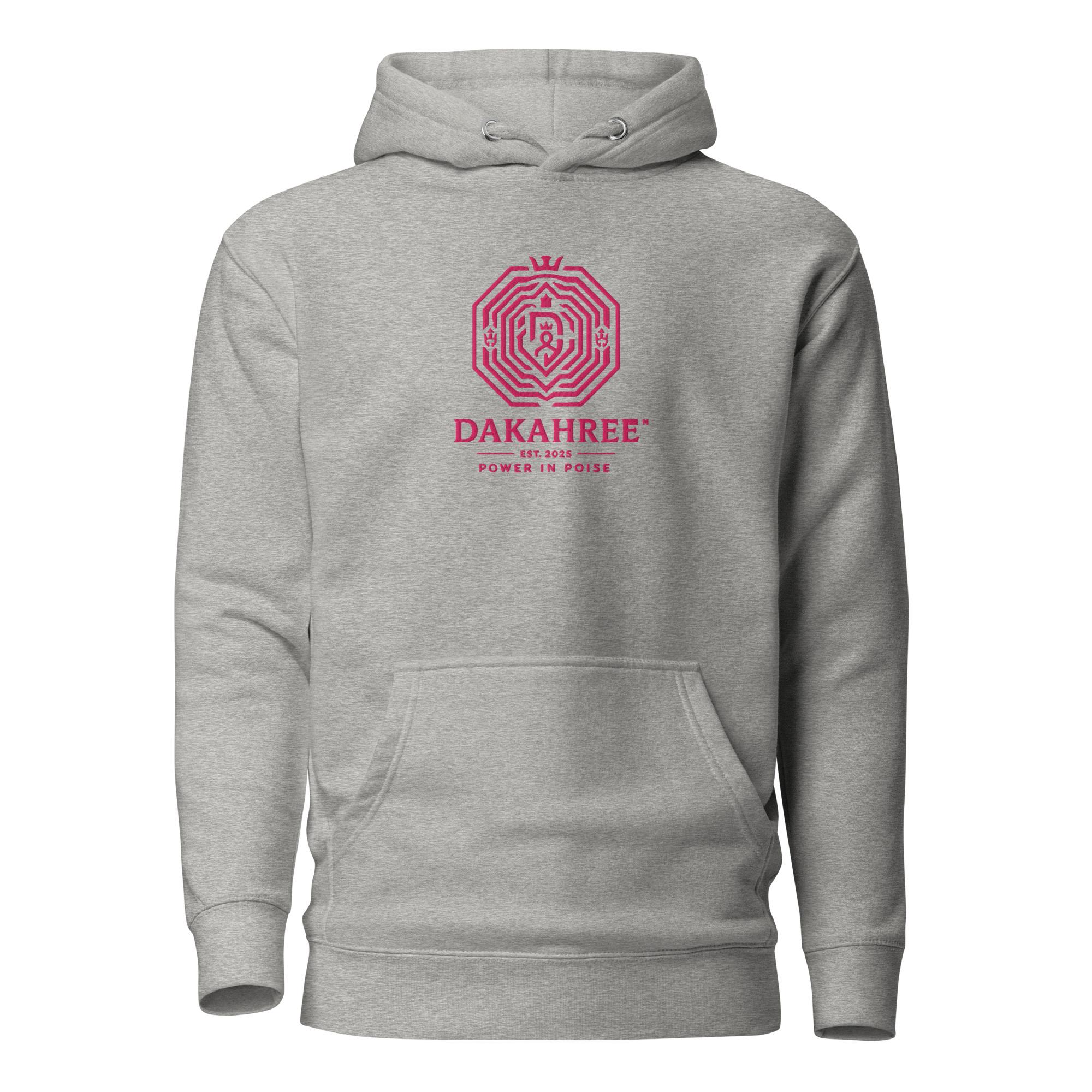 DaKahree Glyph – Women's Hoodie – Pink - Image 13
