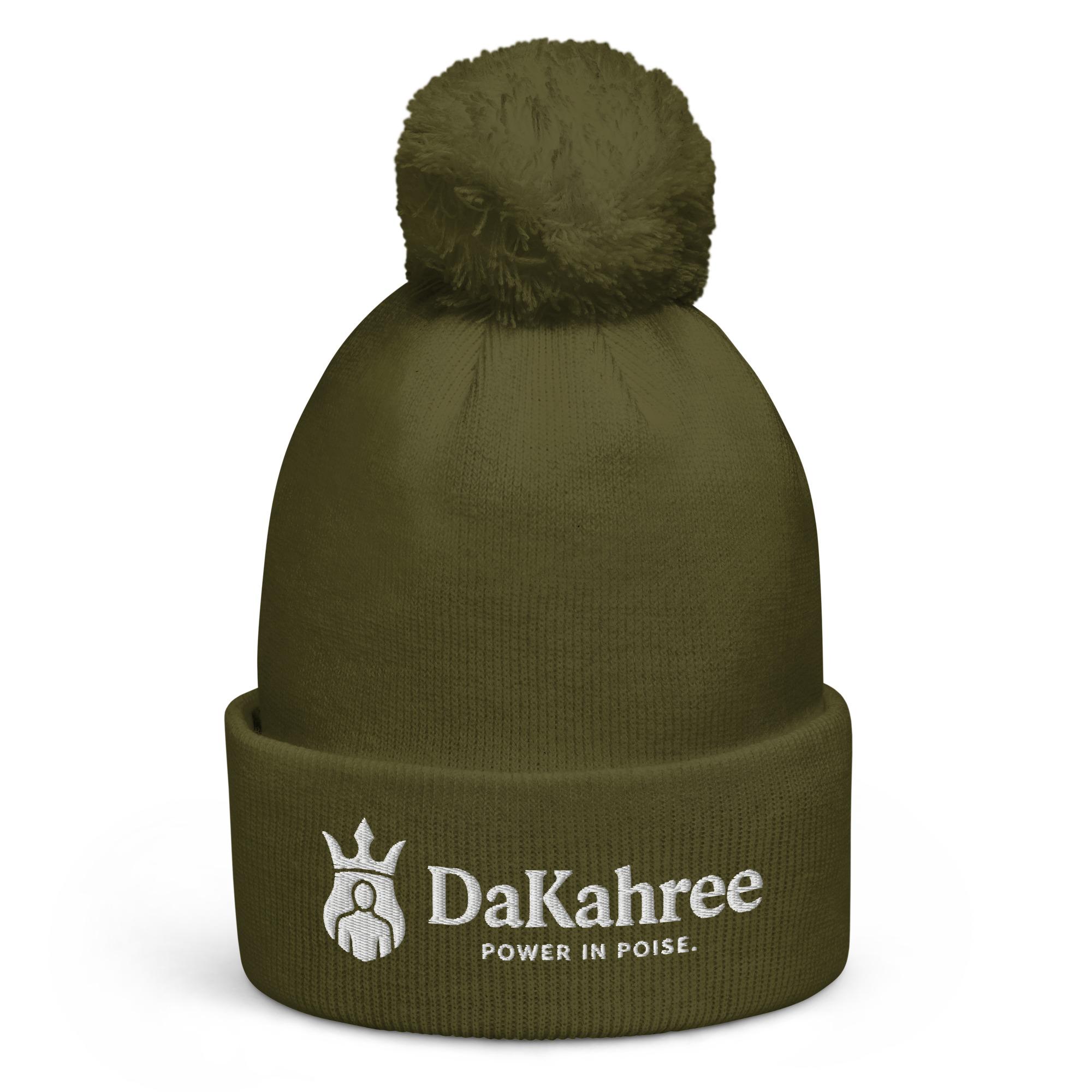 DaKahree: Power in Poise™ – Pom pom beanie – White - Image 8
